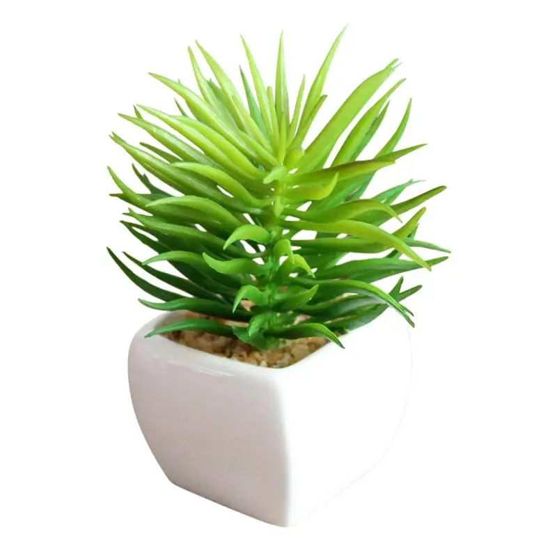 

Artificial Succulent Creative Faux Plant In The Pot Artificial Plant Faux Succulent For Home OfficeGarden Decoration Accessories