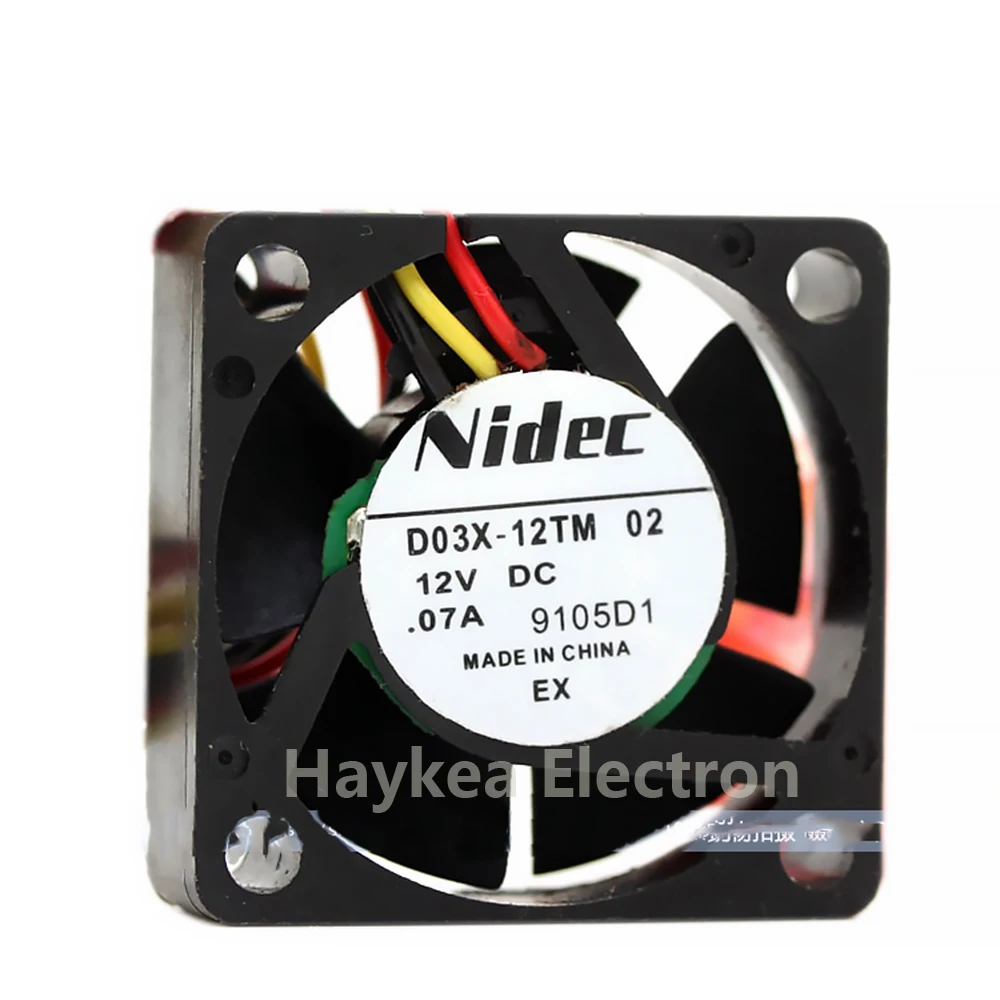 For Nidec D03X-12TM 02 3010 3cm 30mm 12V 0.07A ultra-quiet fan STB wind | Fans &amp Cooling