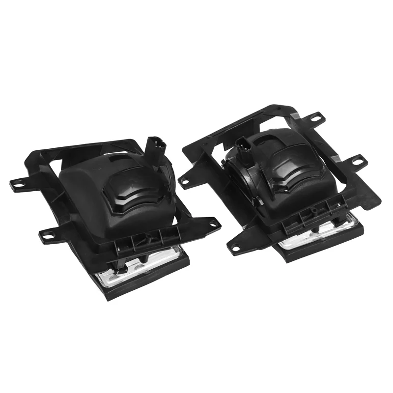 

MagicKit For 1985-1993 BMW E30 3-Series Sedan Car Front Bumper Clear Lens Fog Lights Lamp