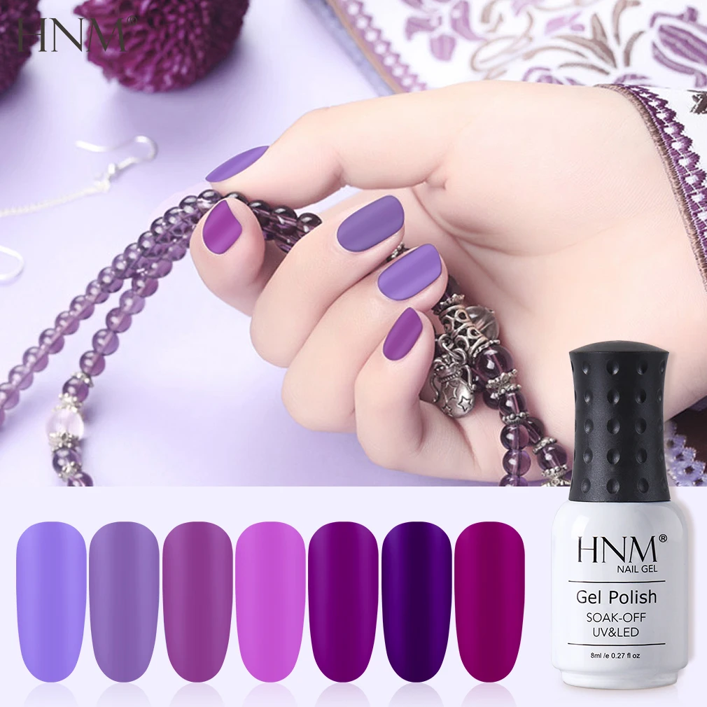 Гель лак для ногтей HNM эмалированный Праймер Полупостоянный Светодиодный УФ