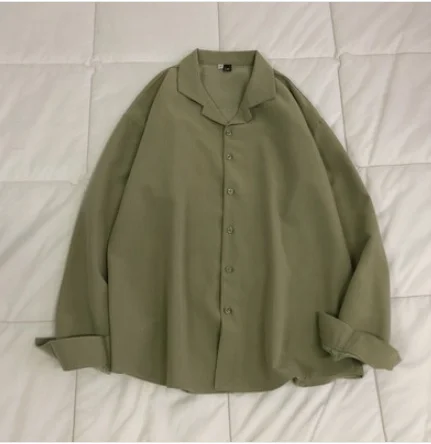 Новинка 2018 Мужская корейская мода свободная одежда однотонные повседневные