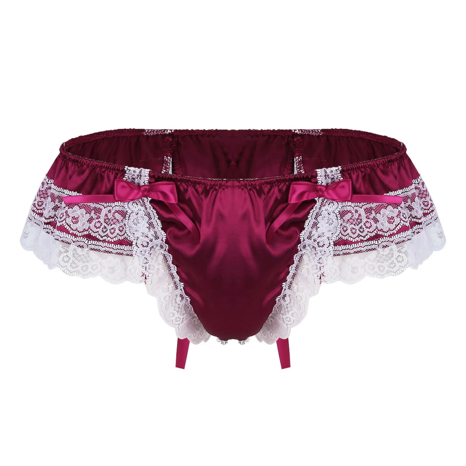 Трусы-стринги мужские кружевные с вырезом на попе сексуальные | Тематическая