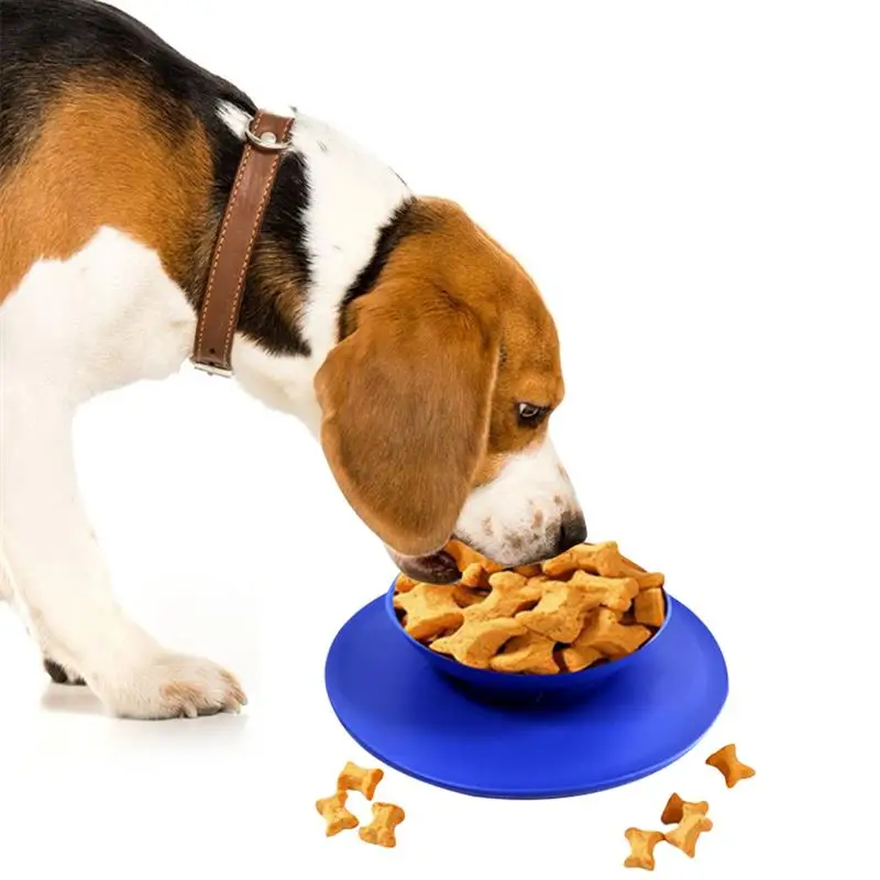 Силиконовая складная миска для домашних животных силиконовая собак и кошек