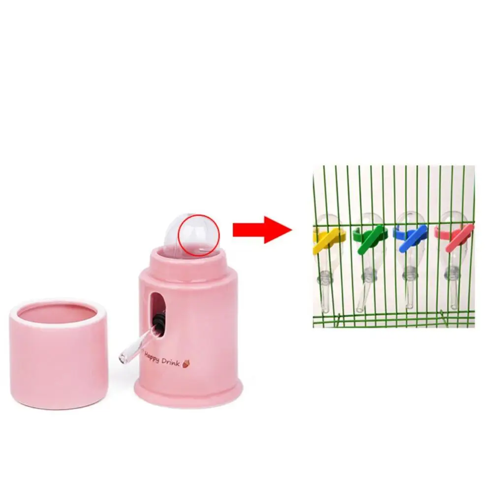 Маленький дозатор для воды домашних животных керамический чайник хомяка