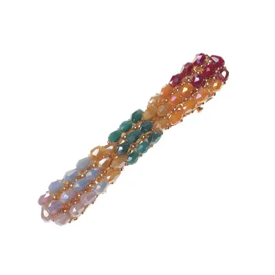 Заколка для волос ярких цветов набор из кристаллов девочек женская заколка Arcylic