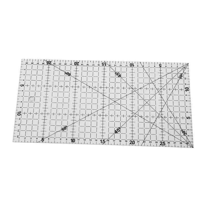 Толстая треугольная ткань большого размера 30X15 см лоскутное шитье DIY инструмент