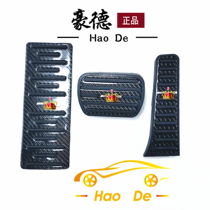 

Car Accelerator Brake Pedals Cover Real Carbon Fiber For W124 W202 W203 W140 W208 W210 W211 W220 C43 E55 CL55 S55 E320 C208 A208
