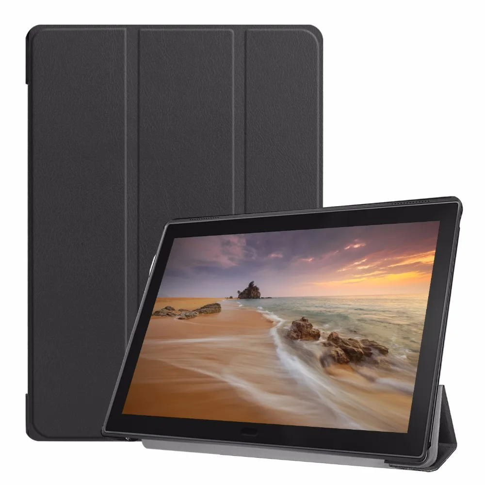 Чехол книжка для планшета Lenovo Tab E10 10 1 кожаный чехол Funda TB X104F 2019 Тонкий Магнитный