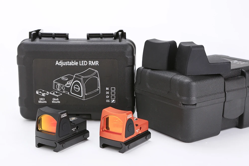 Коллиматор MAGORUI для тактического отражения регулируемый Glock RMR миниатюрный