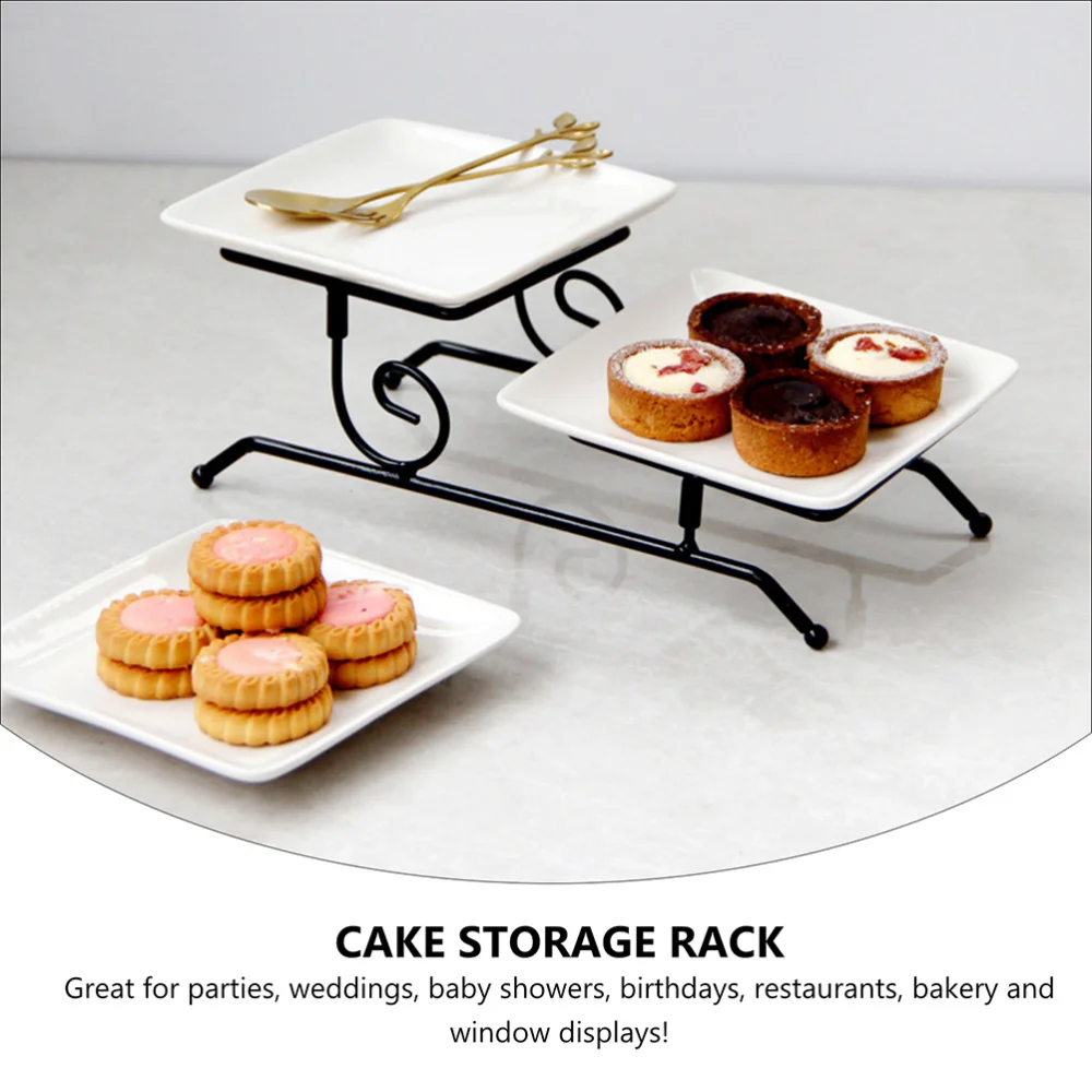 Керамическая подставка для торта макарон десерт кексов полка фруктов закусок