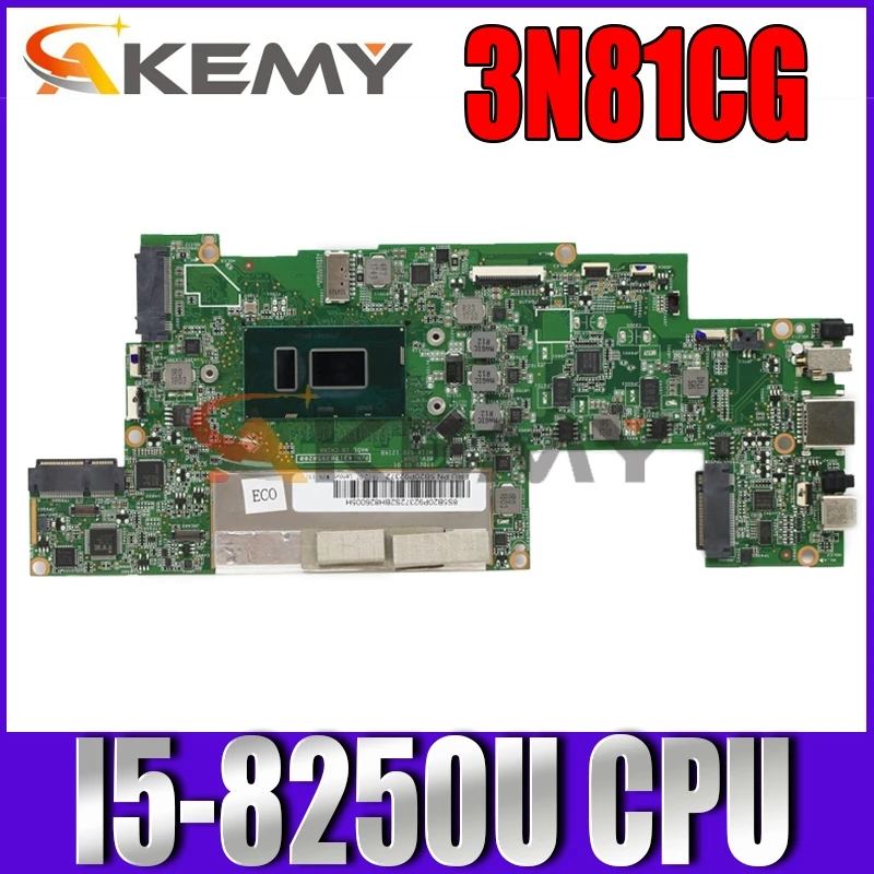 

Akemy 5B20P92372 431203950200 для lenovo 3N81CG Материнская плата ноутбука SR3LA I5-8250U на борту