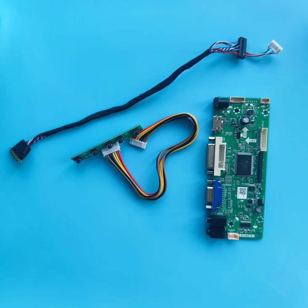 

Kit For LTN156AT05VGA Screen M.NT68676 LED LCD Panel monitor 15.6" HDMI-compatible DVI 40pin LVDS 1366X768 Controller board
