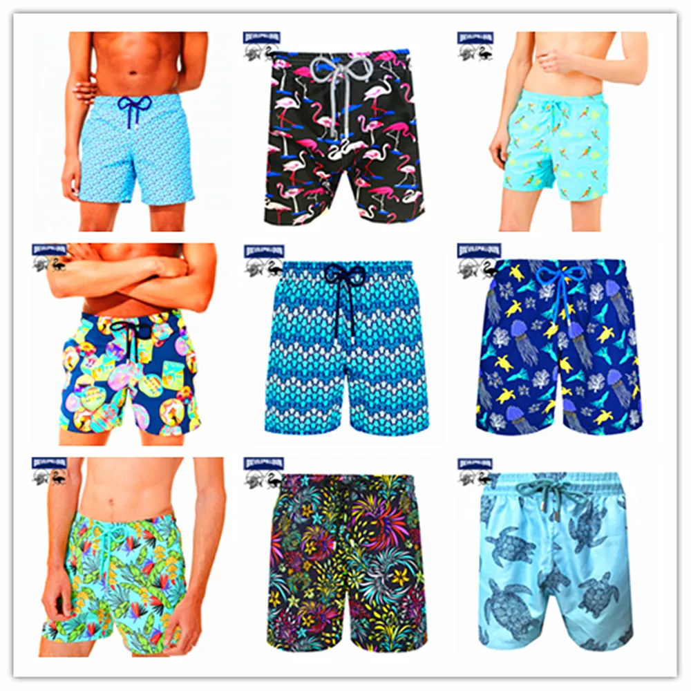

Online Stock Bermuda 2021 Sport Boardshorts Swimtrunk Bermuda Brand Brevilepullquin Men Swimwear Vilebre Turtle Superflex Shorts