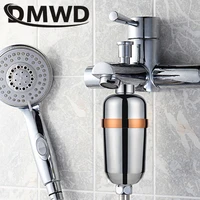 dmwd bathroom shower filter activated carbon health bathing tap head water purifier faucet softener chlorine removal cartridge