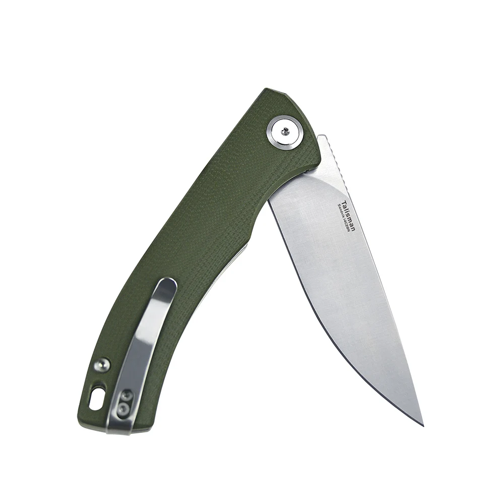 Нож Harnds CK9168 Talisman складной Клинок с ручкой G10 Sandvik 14C28N подшипник 60HRC для