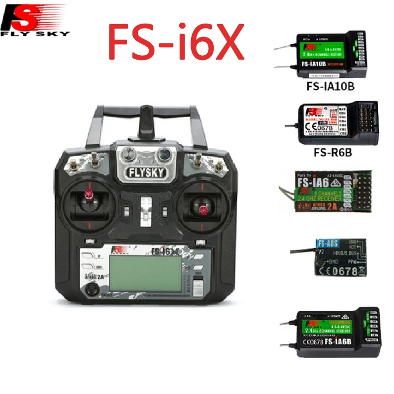Оригинальный FLYSKY FS I6 6 каналов 2 4 ГГц пульт дистанционного управления rc