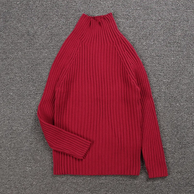 Детский вязаный свитер для девочек водолазка с длинным рукавом мальчиков и RT613