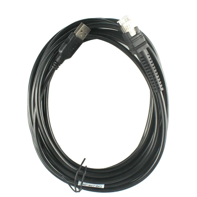 

Прямой USB-кабель 5 м для сканера штрих-кодов Zebra LI3608 LI3678 DS3608 DS3678