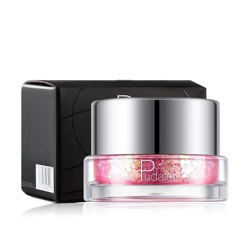 Праздничная блестящая пудра с блестками для глаз Звездный макияж сияющая