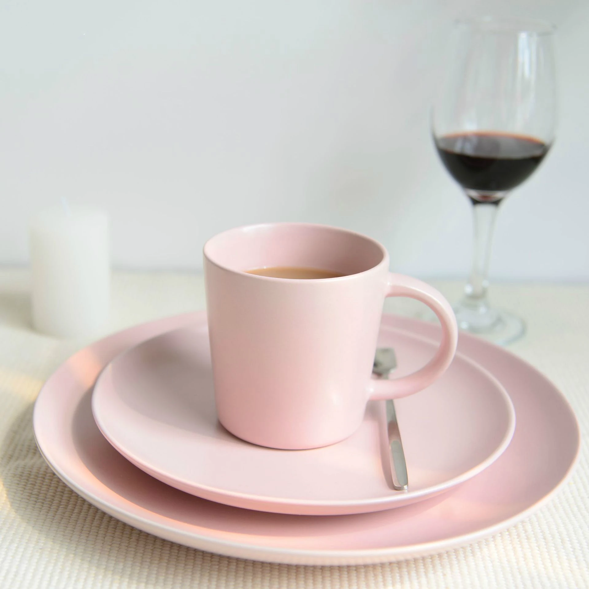 

Rice Bowl Ceramic Tableware Fashion Simple Plate Popular Set