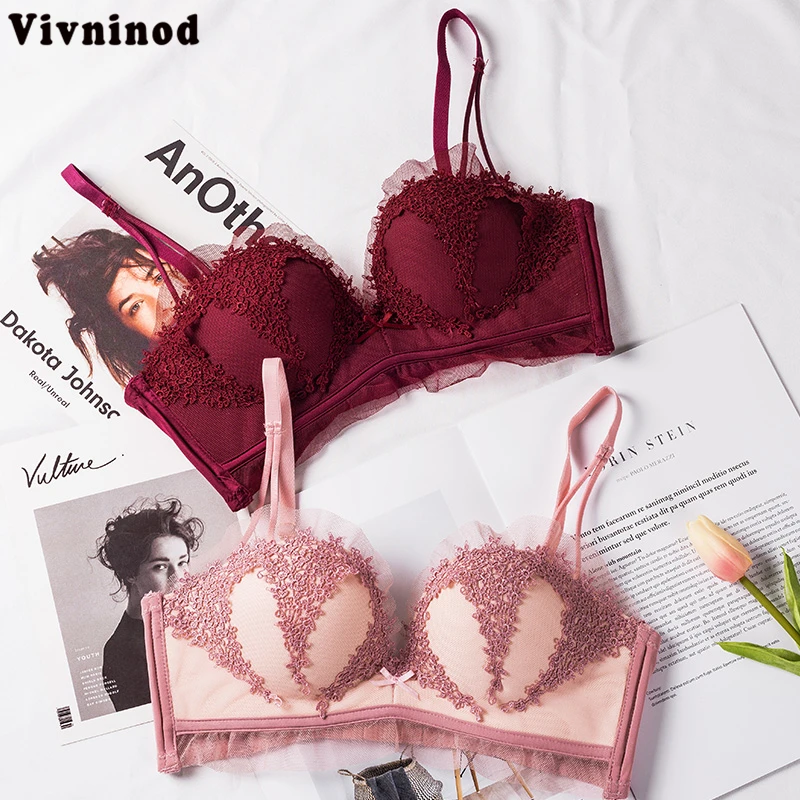 Roseheart женский модный красный розовый сексуальный комплект нижнего белья мягкие бюстгальтеры беспроводной бюстгальтер наборы хлопковые трусики женский комплект нижнего белья 70A 75B 80B