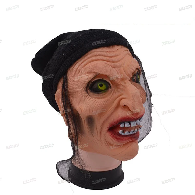 Праздничные взрослые маскарадные маски на все лицо для пожилых людей бабушки