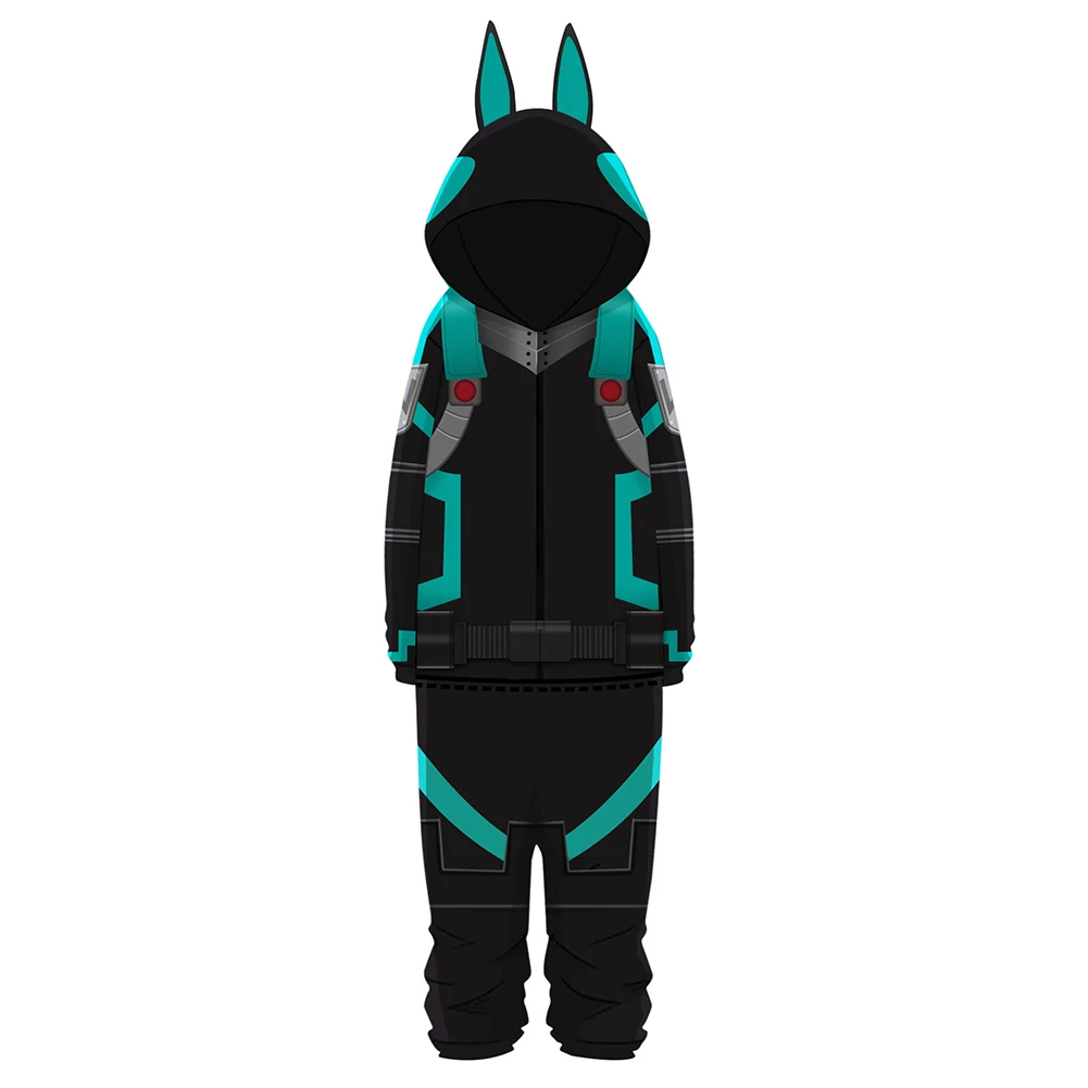 Мой герой Академия Midoriya Izuku комбинезон одежда для костюмированной вечеринки на