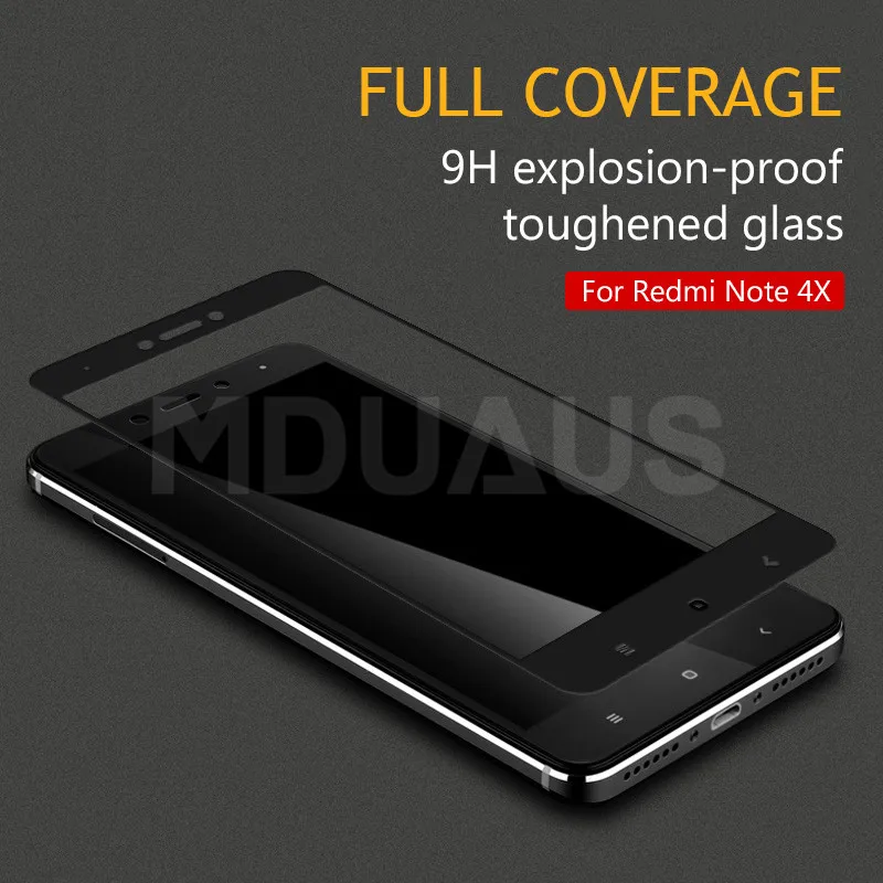

9D Protective Glass on For Xiaomi Redmi Note 4 4X 5 5A Pro Screen Protector For Redmi 5 Plus 5A 4X 4A Tempered Glass Film Case