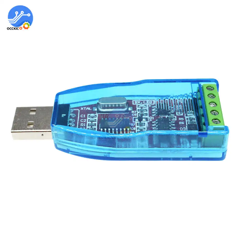 

Преобразователь для модуля связи USB в RS485, Улучшенная защита, стандартный фоторазъем