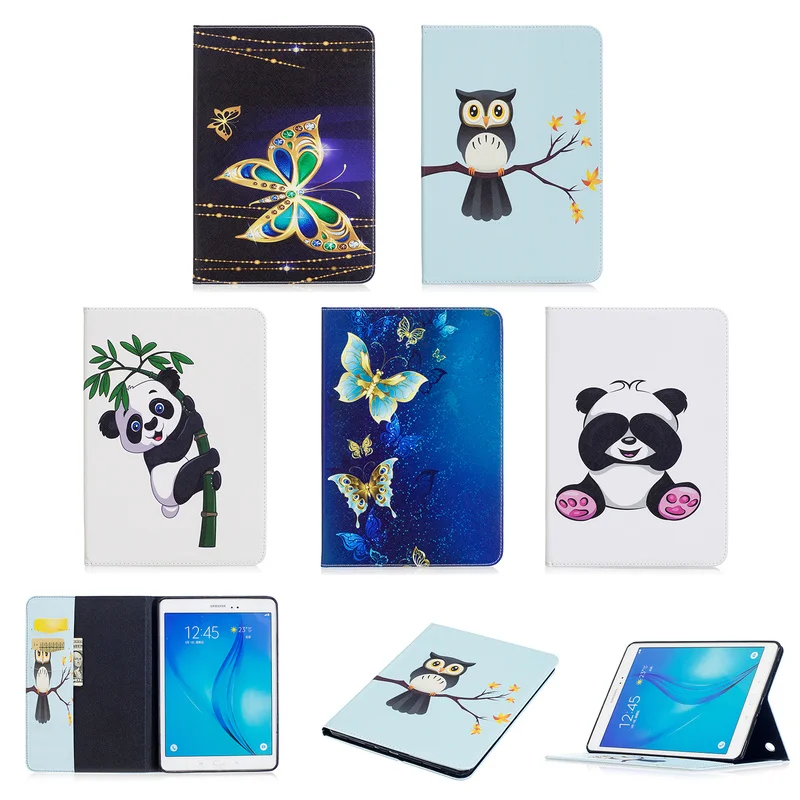 Чехол для планшета Samsung Galaxy Tab A 10 1 2019 T510 T515 чехол с рисунком Модный подставкой