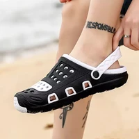 new summer sandals for men with hole breathable mens casual shoes beach sandals for men outdoor couple anti slip soft slippers