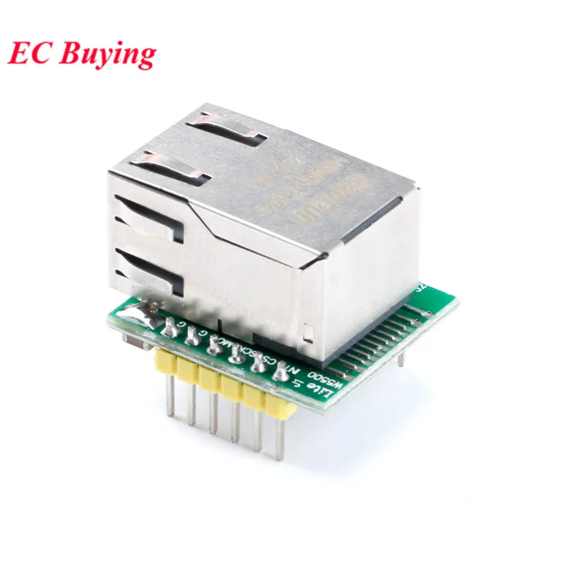 USR-ES1 W5500 SPI к сетевому модулю локальной сети Ethernet TCP IP 51 STM32 интерфейс 3 В 5 для Arduino