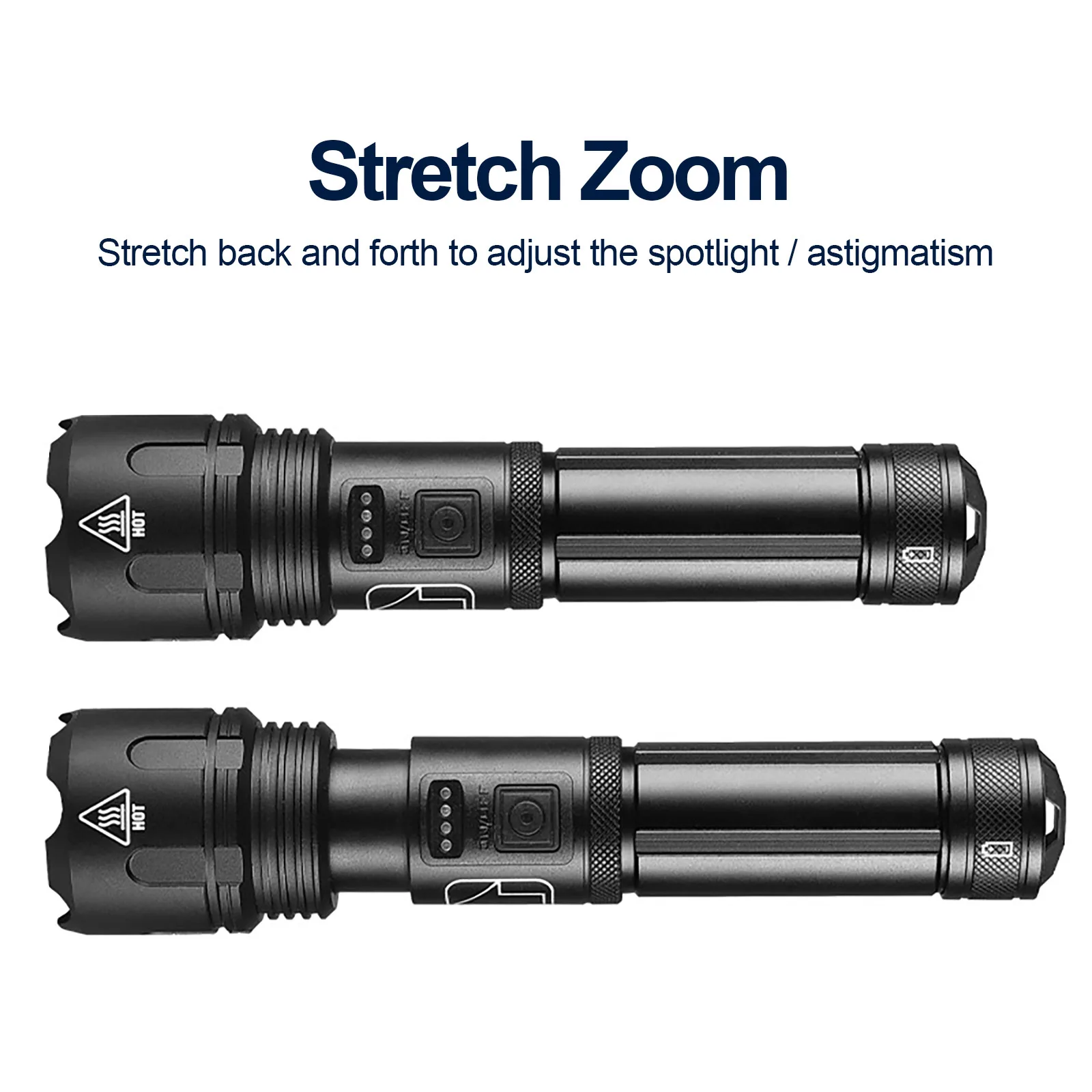 

Powerful Led Flashlight Xhp50 Torch Usb Rechargeable Waterproof Lamp Ultra Brigh Tactical Flashlights Led Brightest Flashlight