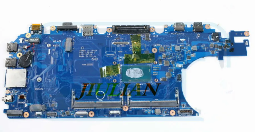 CN 0MJJCK для Dell Latitude E5570 материнская плата ноутбука MJJCK 693 i3 6100U 2 3 GHz|Материнские платы