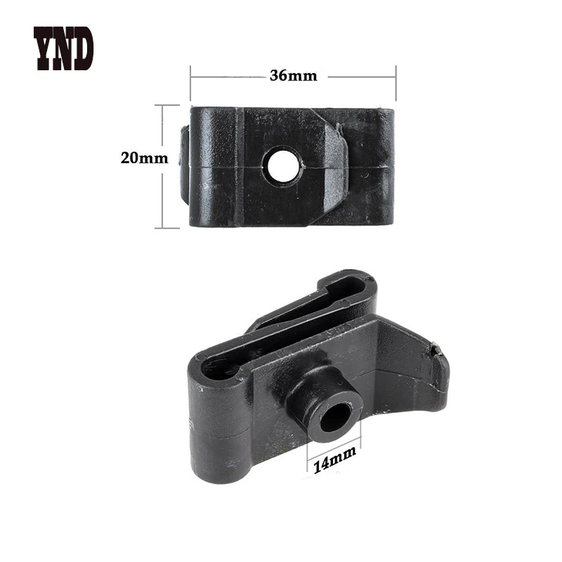 

50pcs for Toyota RAV4 Prius Echo Nylon Bumper Fender Trim Panel Cover Nut Clip