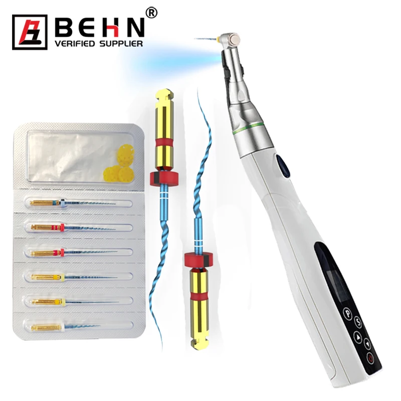 

Беспроводной светодиодный эндомотор с поворотным устройством для поворотного корневого канала эндомотора 16:1