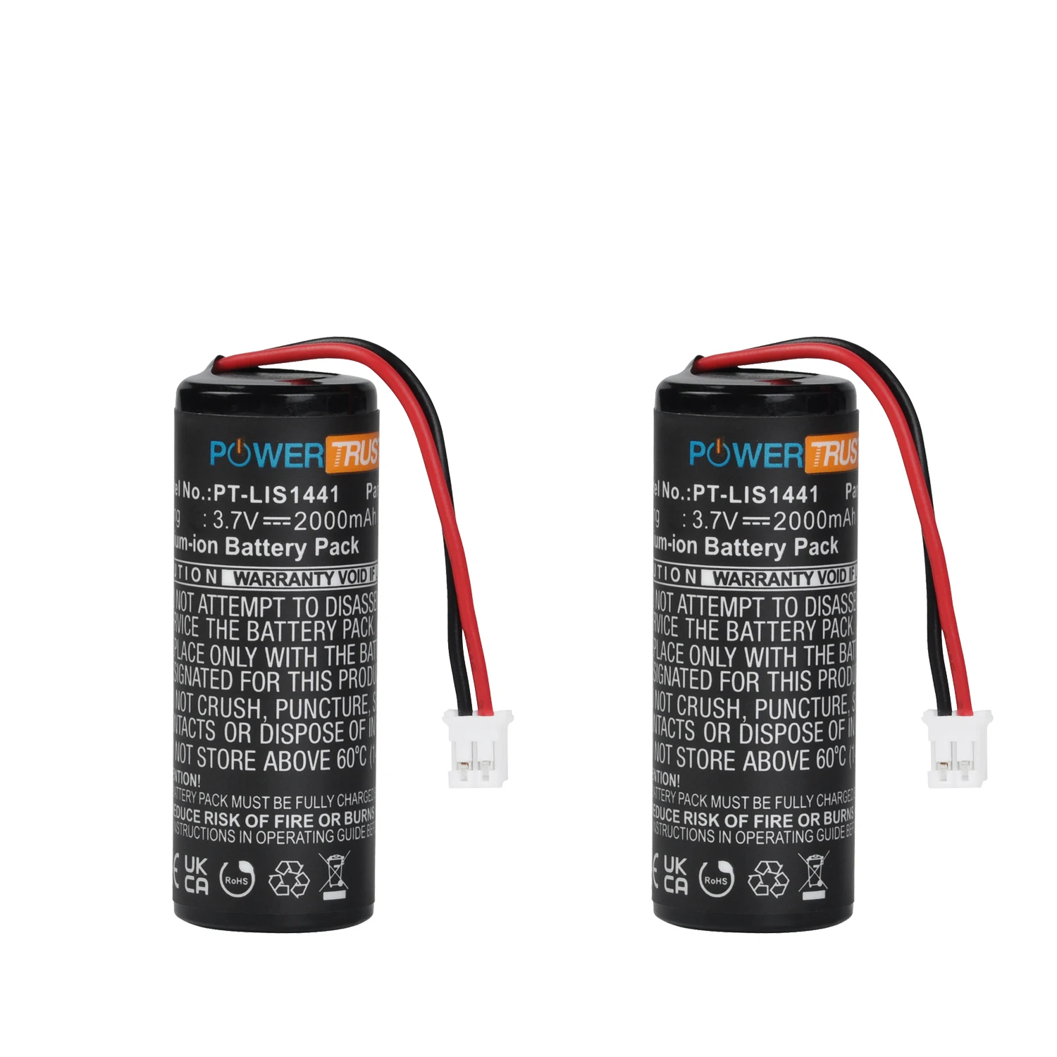 

2Pcs 2000mAh LIS1441 LIP1450 Battery Replacement for Sony Playstation 3 PS3 Move Motion Controller CECH-ZCM1E CECH-ZCM1U