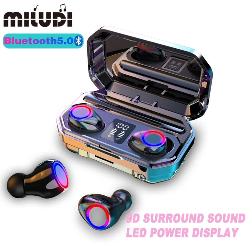 TWS-наушники M12 Mini Bluetooth беспроводные музыкальные наушники деловая гарнитура