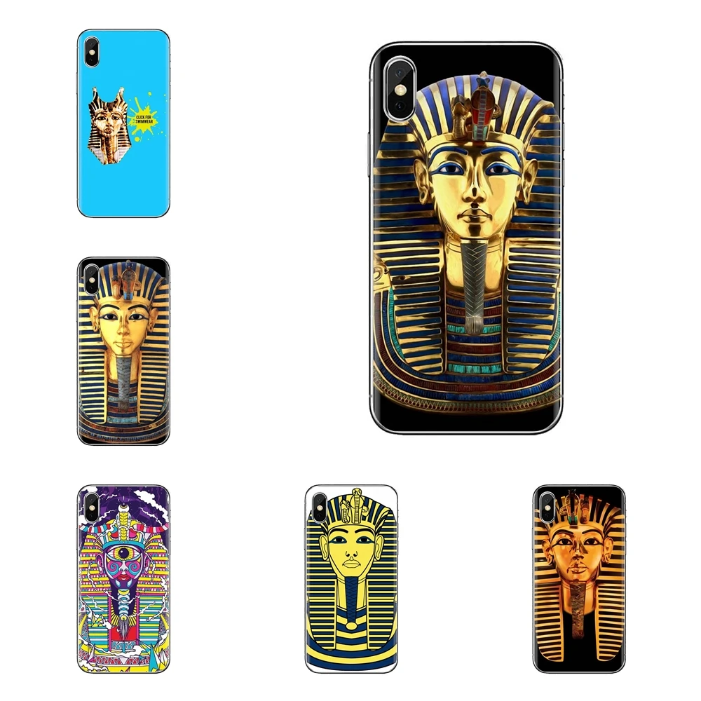 Мягкий корпус Чехол Египетский Король тутанхамун 1 тут маска для Xiao mi 6 A1 Max x 2 5X 6X