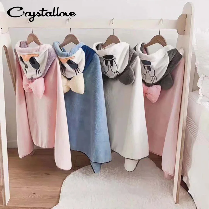 

Накидка с рисунком из мультфильма CRYSTALLOVE для детей