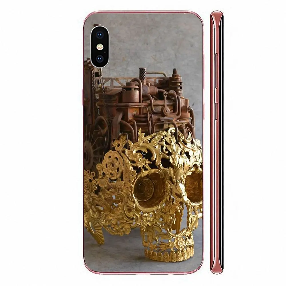 Популярные чехлы с черепами Alice Punk для Sony Xperia Z Z1 Z2 Z3 Z4 Z5 compact Mini M2 M4 M5 T3 E3 E5 XA XA1 XZ