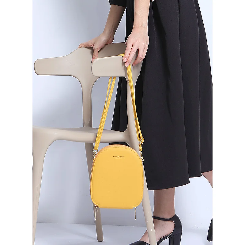 WEICHEN двухслойная сумка через плечо на молнии для женщин 2020 маленькие сумки