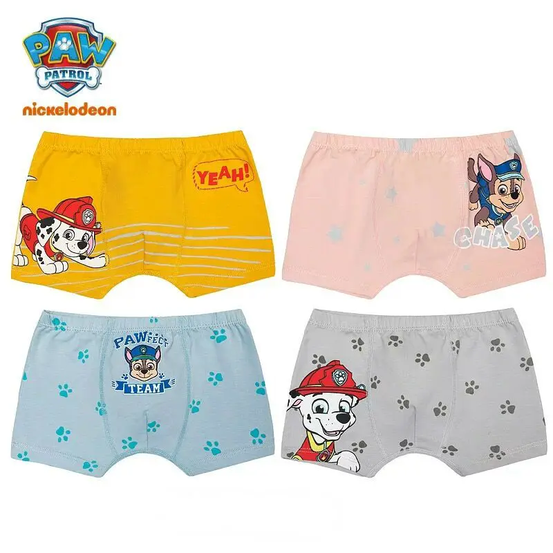 Подлинный Щенячий патруль яркое хлопковое нижнее белье Скай резинка Чейз