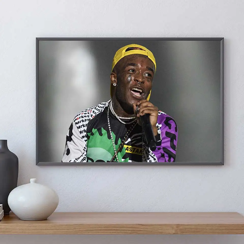 Lil Uzi Vert плакат принты рэп хип-хоп певец холст живопись настенное Искусство