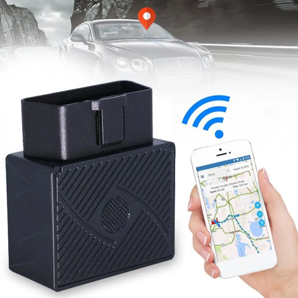 GPS Трекер OBD 16 контактный автомобильный локатор с поддержкой GSM и OBD2 онлайн
