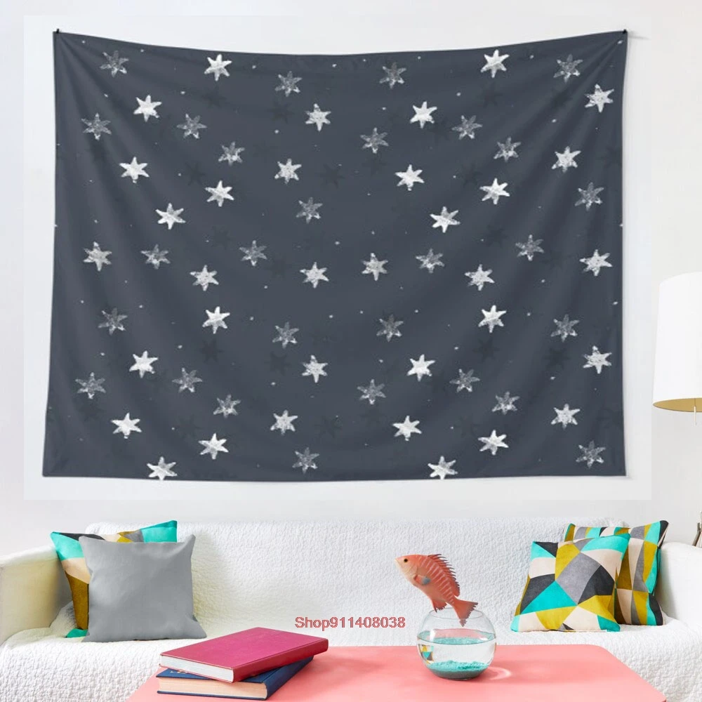 

Stamped Star tapestry wall decoration Mandala tapestry witchcraft Bohemian Hippie home decoration yoga mat