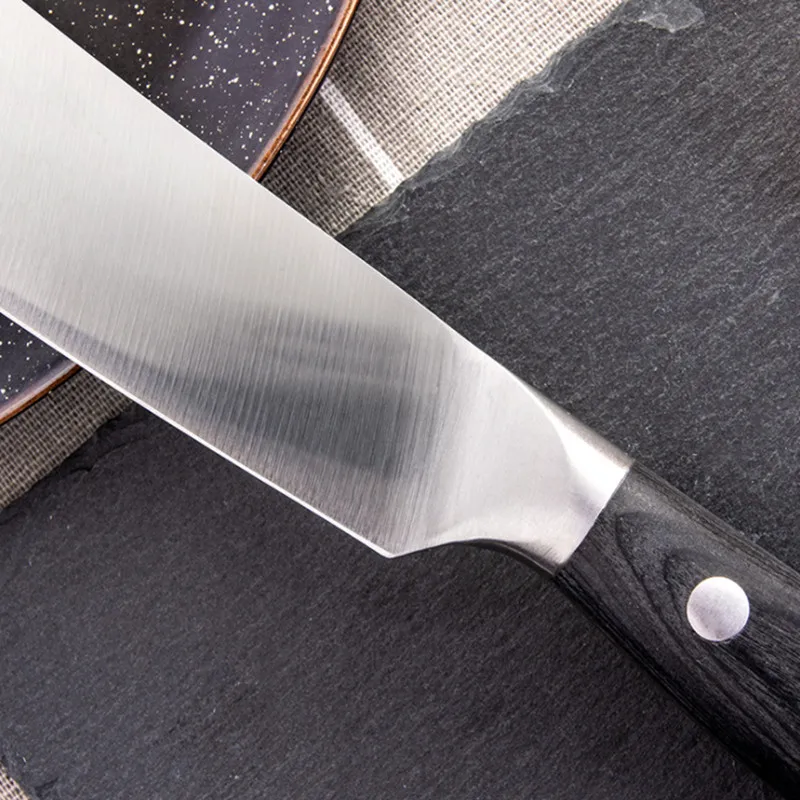 High quality Kitchen Knife Stainless Steel Sashimi Santoku Chopping Chef Bone Fish Vegetable Sushi Meat Tools | Дом и сад