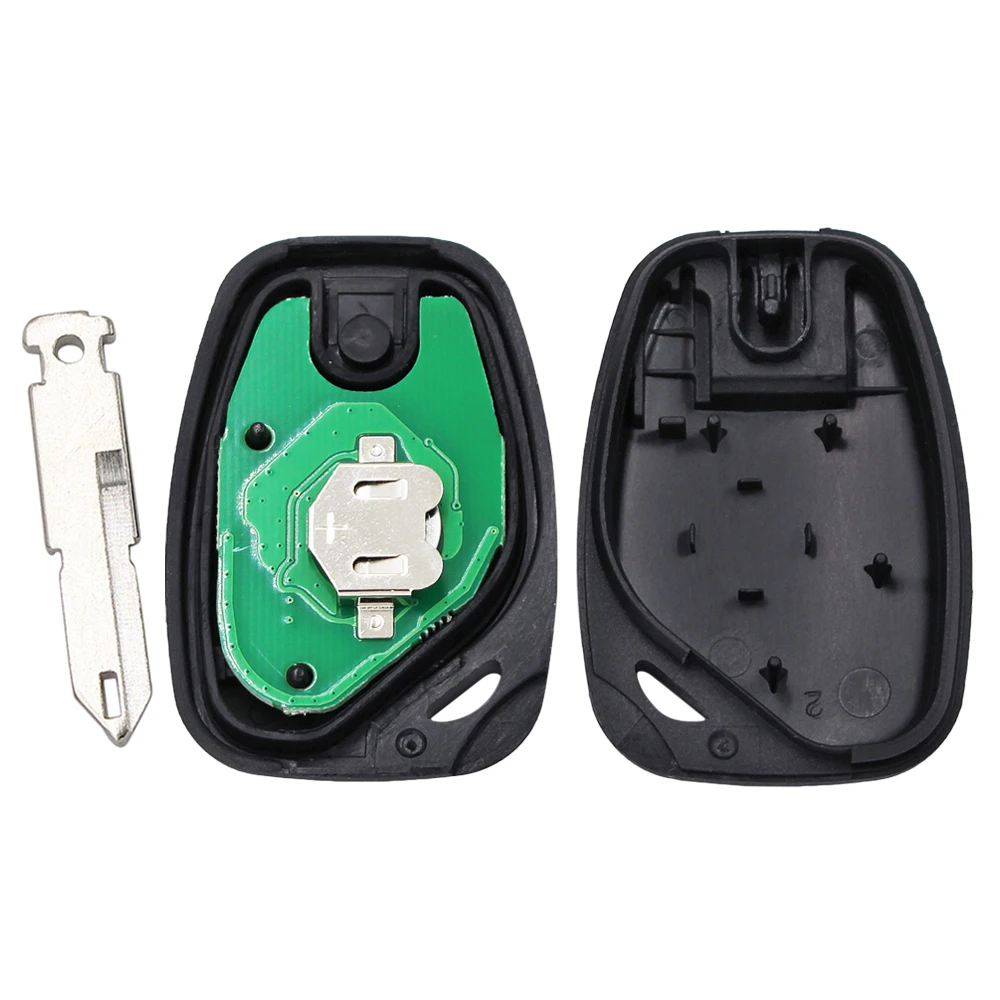 2 кнопки дистанционного ключа автомобиля 433 МГц PCF7946 ID46 чип для Renault Vivaro Movano Kangoo