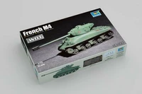trumpeter 07169 172 french m4 tank assembly static model kit battle military th05619 smt6