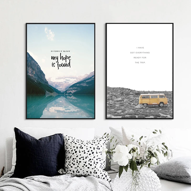 Морские картины птицы холст картина на стену автомобиля постер с деревом для